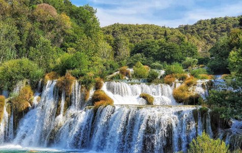 N.P. Krka Waterfalls, Šibenik & Primošten - Exclusive private speedboat tour